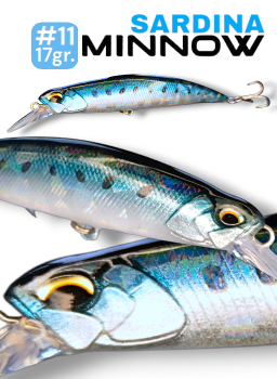 Minnow Sardina Blue 11cm -17gr.